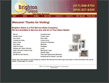 Tablet Screenshot of brightonglass.net